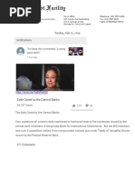 Debt Owed by The Central Banks