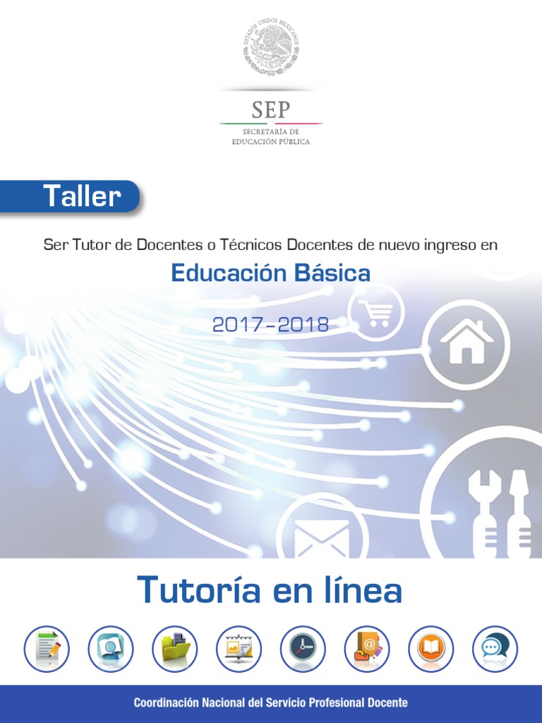 Taller Tutoria En Linea Educacion Primaria Maestros
