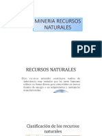 La Mineria-Recursos Naturales No Renovables