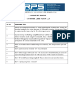 Cad Lab Manual PDF