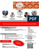 Workshop Pengelolaan Jurnal Menuju Akreditasi SINTA