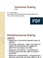 Multidimensional Scaling