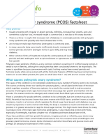 Polycystic Ovary Syndrome (PCOS) Factsheet: Key Points