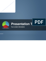 Presentation Title: Your Contact Information