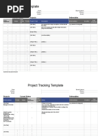 Template ProjectTracking