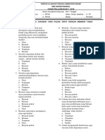 I. Soal Uts Genap DPTM Dan PDTM 2017-2018