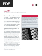 Inspect S50: Easy To Use Mainstream SEM Enabling Quick, Accurate Answers