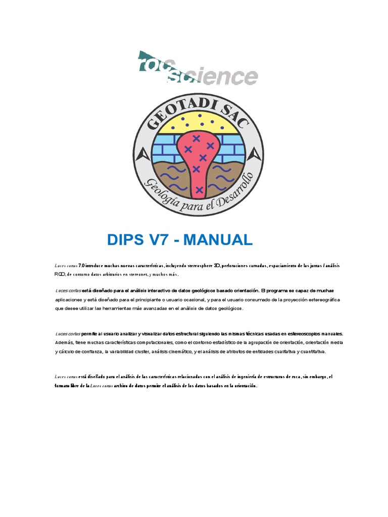 DIPS V7: Manual de Nuevas Funciones | PDF | Hoja de cálculo | Archivo ...