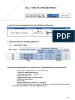 2017-2018 Memoria Final de Educación Física e Epv