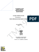 Tender Document Electro Mechanical Systemfor Ballast Hopper