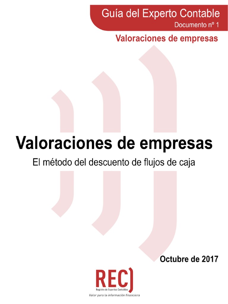 Valoracion de Empresas | PDF | Flujo de caja descontado | Contabilidad