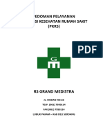 Pedoman Pelayanan Promosi Kesehatan Rumah Sakit (PKRS) : Rs Grand Medistra