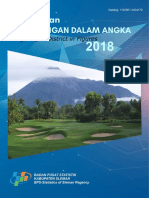 Kecamatan Cangkringan Dalam Angka 2018