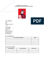 Curriculum Vitae (CV) Pegawai Rsud Siti Fatimah Provinsi Sumsel