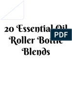 PT 20 Essential Oil Roller Bottle Blends A