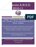 Flyer Iniciacion ANED