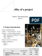Phan Quang Dung - Feasibility Study