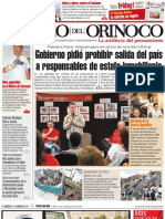 El Correo Del Orinoco 429 Lunes 8 de Noviembre de 2010