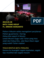 2019.05.28 - Batu Yang Hidup - Arman