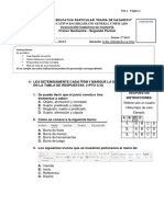 Evaluación sumativa de Filosofía del primer quimestre