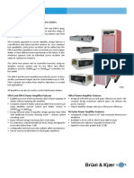 Datasheet Amplifier LDS Power Amplifiers