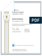 CertificateOfCompletion - Business Foundations