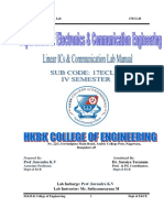 LIC+COM Lab Manual - 17ECL48