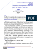 Continuous L1 Norm Estimation of Lorenz Curve