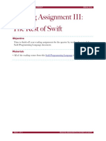 Reading 3 The Rest of Swift
