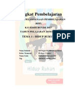 RPP Kelas 2 Semester 1 Tema 1 - Hidup Rukun - K13 Edisi Revisi 2017