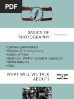 Basics of Photography