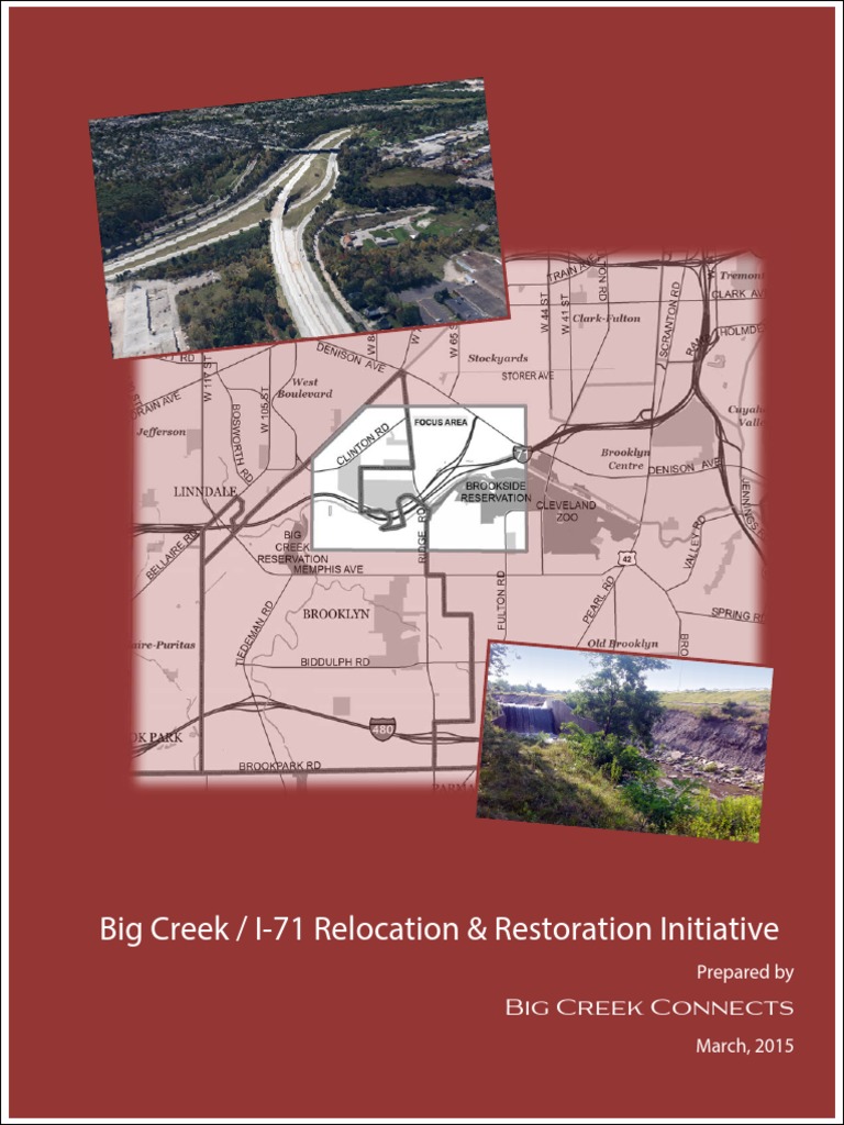 Big Creek Relocation & Restoration Plan | PDF | Cleveland | Interchange ...