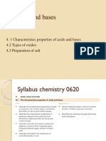 Acid and Bases