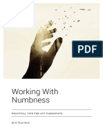 Working With Numbness