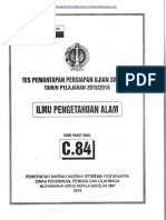 TPM Provinsi Diy 14-15 Maret 2016 Ipa C.84 PDF