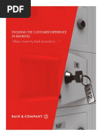 BAIN REPORT Evolving The Customer Experience in Banking PDF