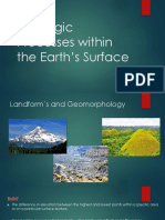 Geologic Processes Within The Earth's Surface