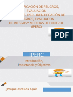 IPERC-Identificación de peligros, evaluación de riesgos y medidas de control