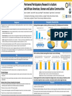 Community-Partnered Participatory Research in Autism: Engaging Underresourced African American, Korean and Latino Communities