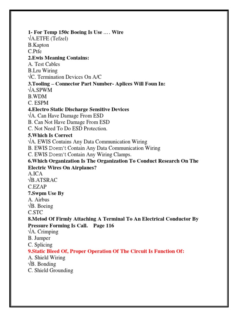 EWIS Overview and Key Practices | PDF | Electrical Wiring ...