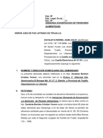 Demanda de exoneración de pensión alimenticia por estudios no exitosos