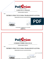 Certificado POLIGRUAS-2018