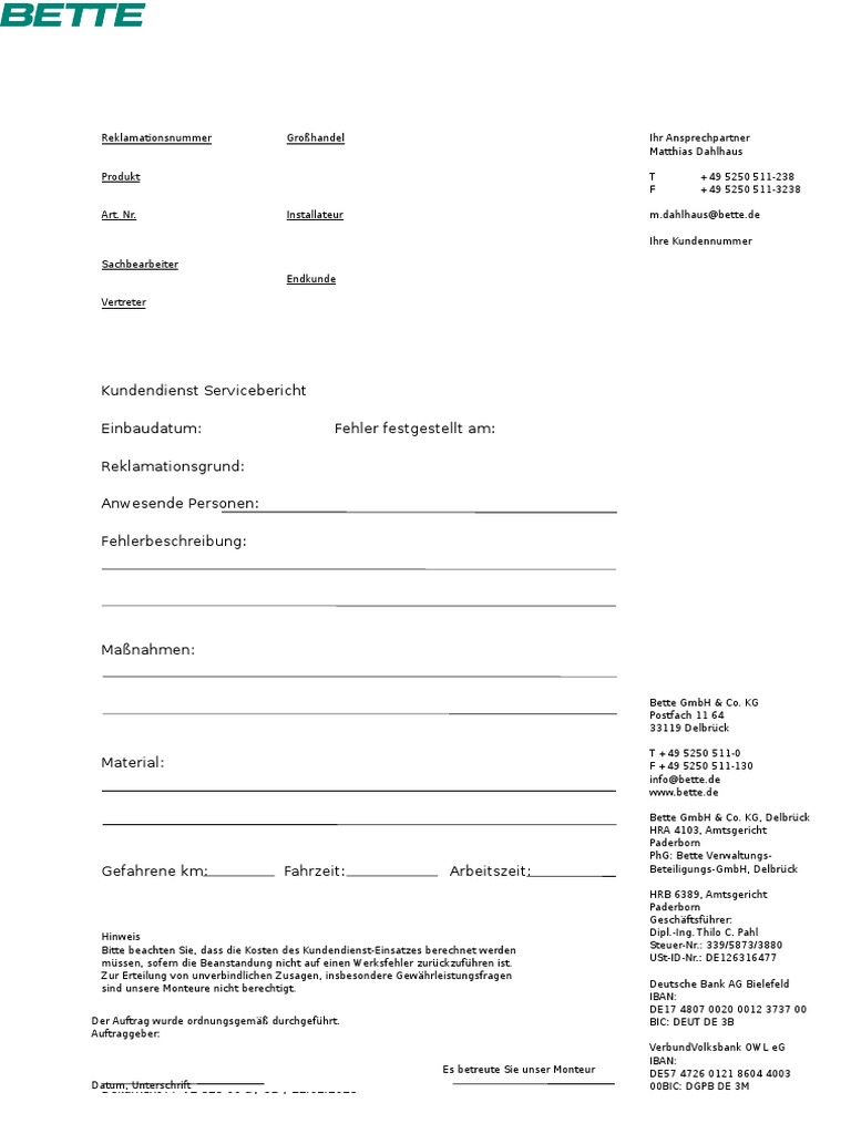 20190709 Kd Vorlage Servicebericht
