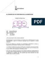 Trastornos alimentarios: AN, BN y obesidad