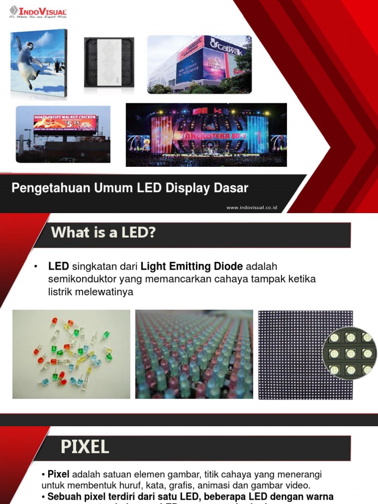 Panduan Lengkap LED Display Dasar | PDF