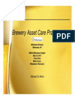 Brewery Asset Care Practices 45m Shared