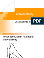 Bioavailability: DR Mohammad Issa