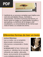 Lectura y Tipos de Lectura