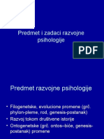 4 Predmet i Zadaci Razvojne Psihologije