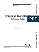 Compass Meridian Reference Manual